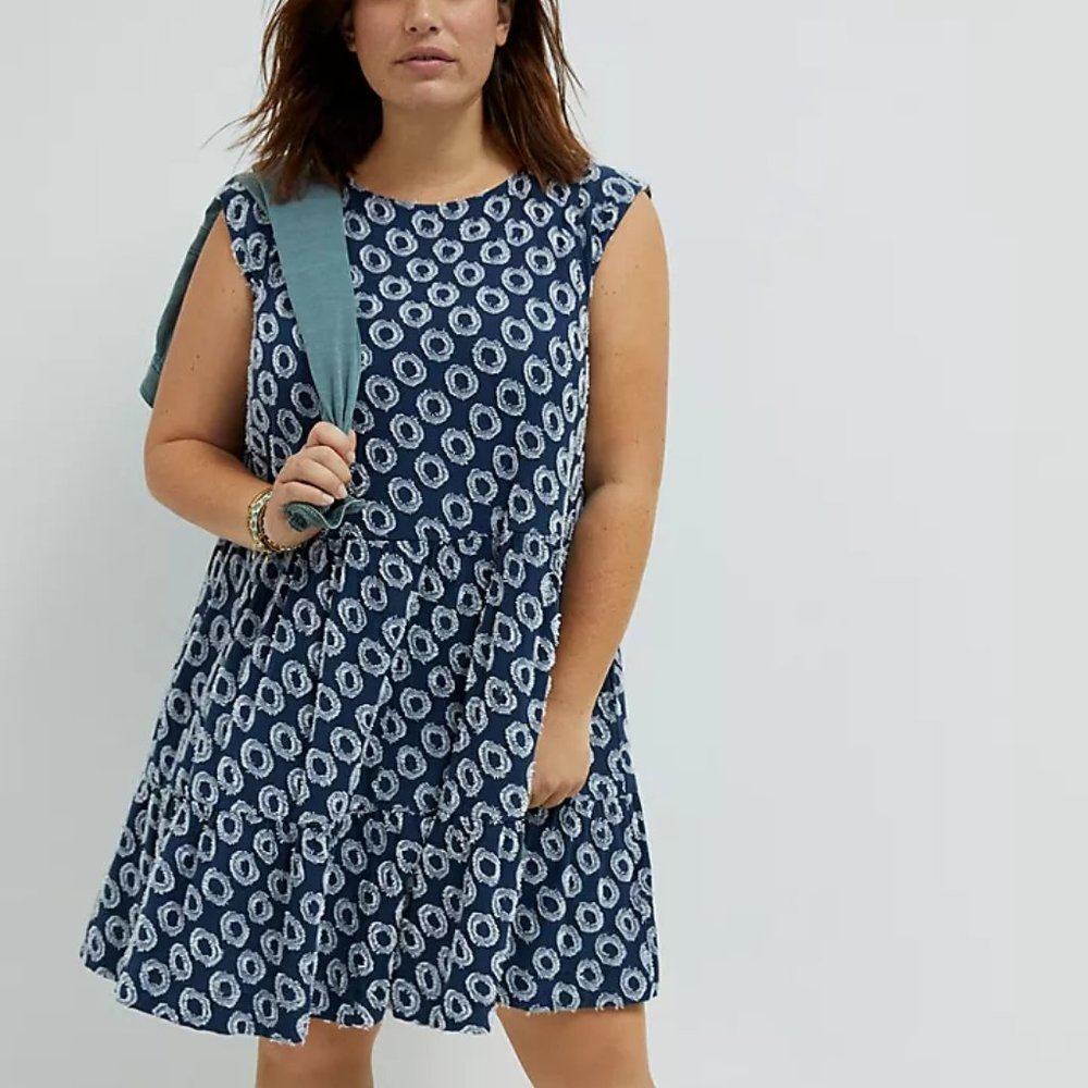 Maeve by Anthropologie Lisanne Textured Tunic Dress